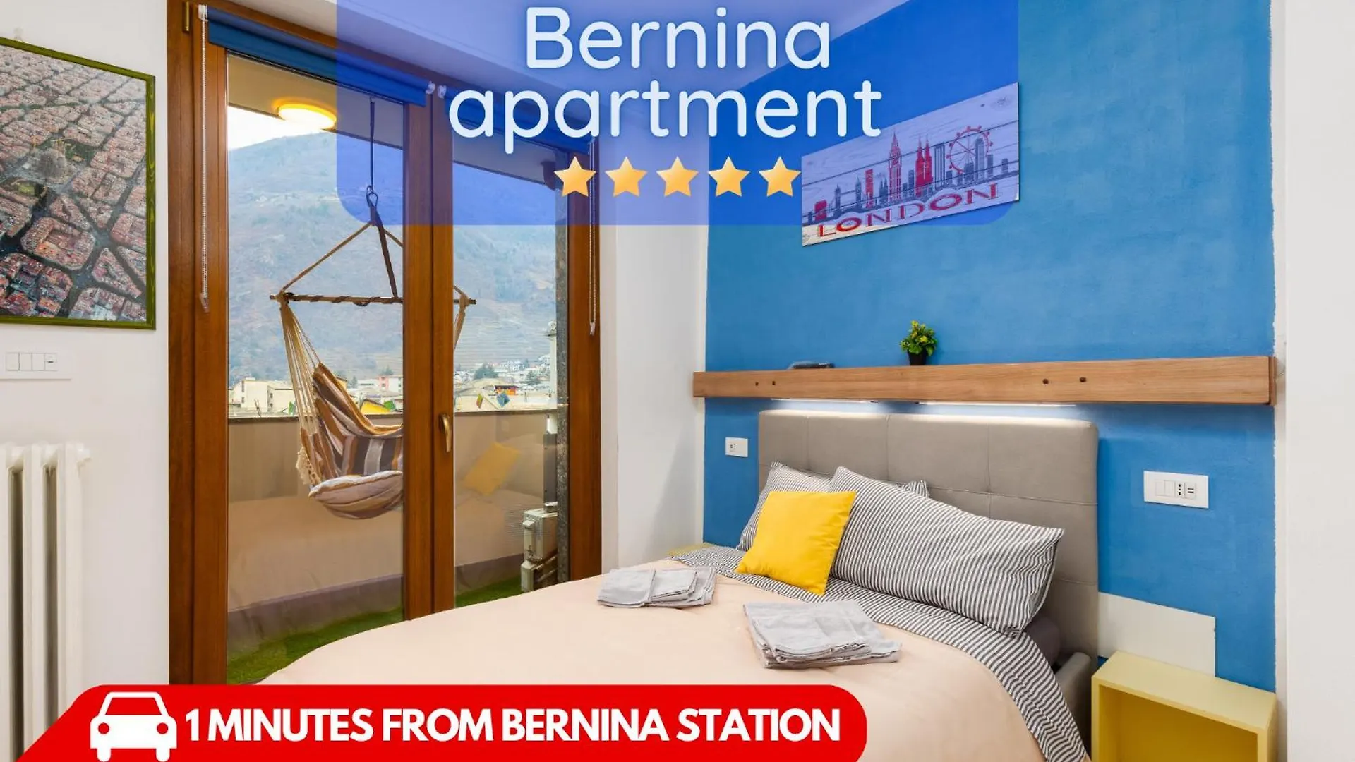 Appartement 1Min From Bernina Express - Mountain View - Ac - Wifi à Tirano