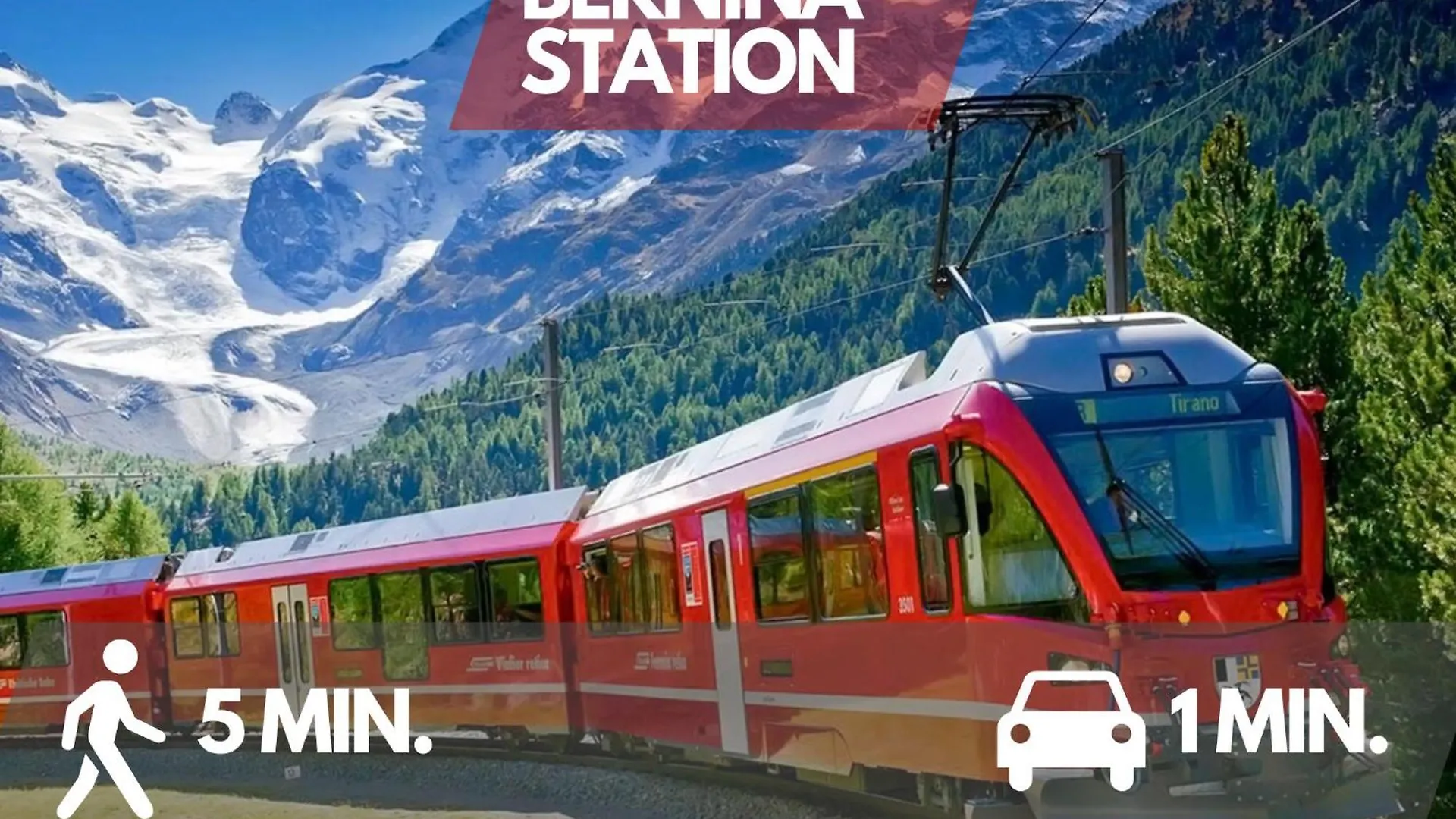 Appartement 1Min From Bernina Express - Mountain View - Ac - Wifi à Tirano